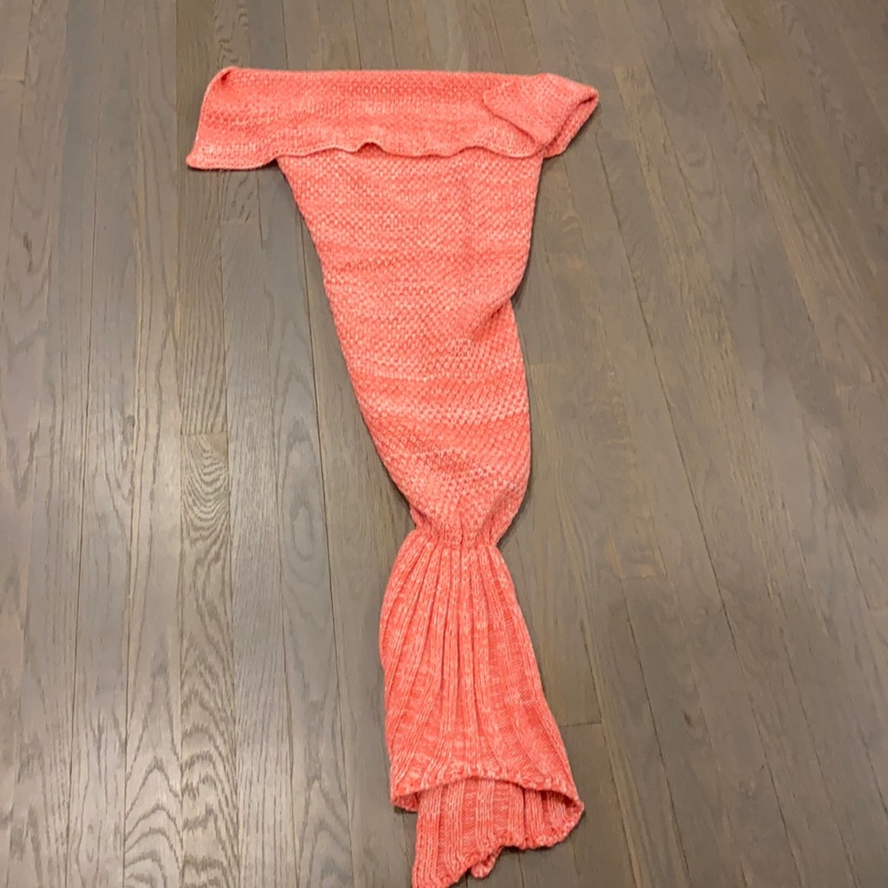 Mermaid knit blanket - Picture 1 of 7
